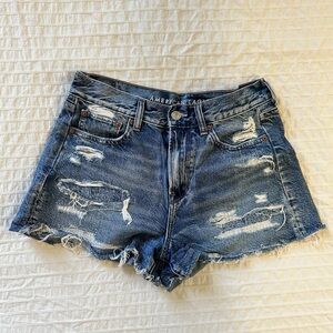AE Super Hi-Rise Festival Denim Shorts